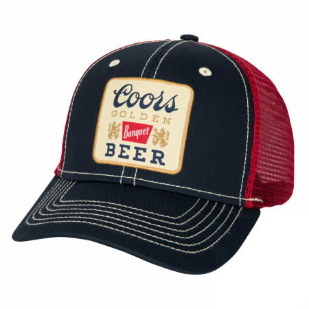 Coors Banquet Golden Logo Patch Snapback Hat